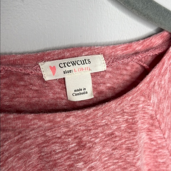 Crewcuts Lot of 3 Long Sleeve T Shirts Gray Red and Black Girls Size 10/11 (L) - Picture 4 of 16